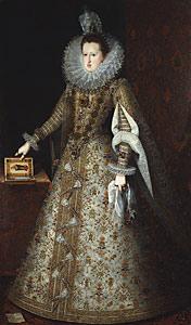 Juan Pantoja de la Cruz Portrait of Margarita de Austria oil painting picture